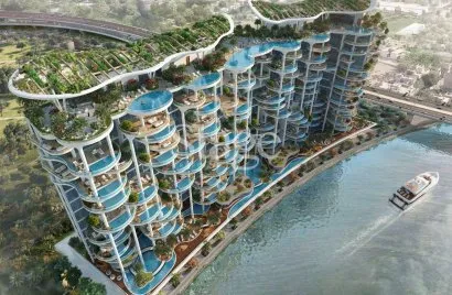 Apartamento de 3 dormitorios en CAVALLI COUTURE Al Safa, UAE No. 3971