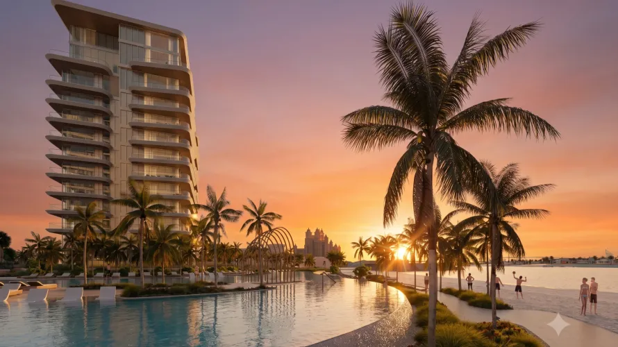 Apartamento de 3 dormitorios en Palm Jumeirah, UAE No. 3830 № 1