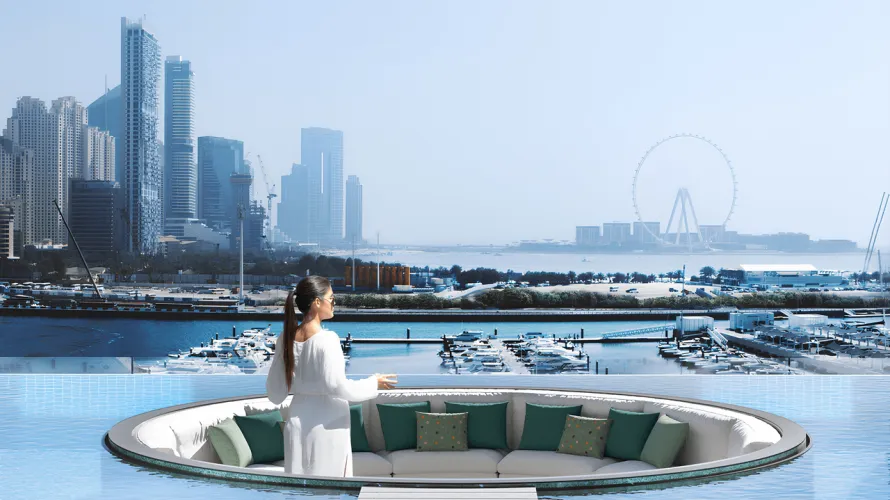 Apartamento de 3 dormitorios en Dubai Marina, UAE No. 4012