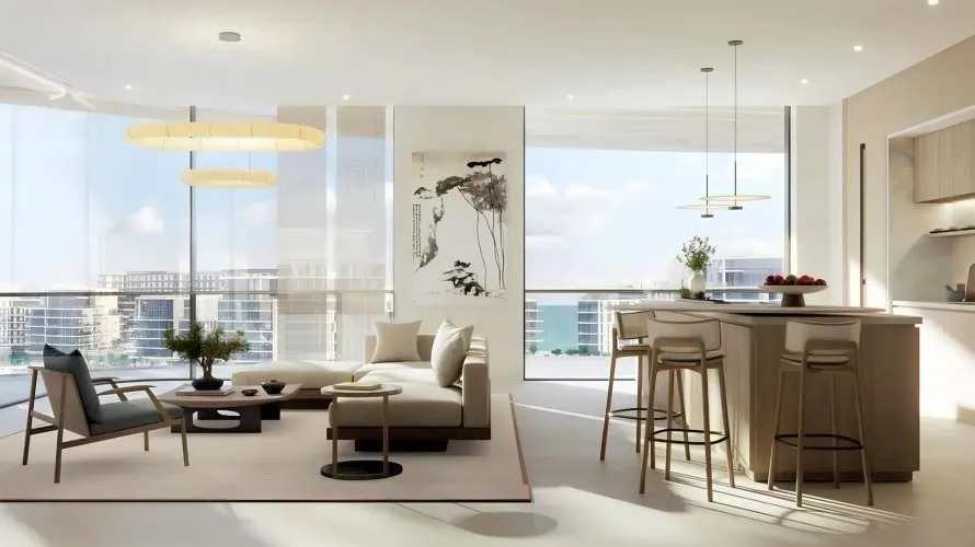 Apartamento de 4 dormitorios en Mamsha Palm Saadiyat Island, UAE No. 4512 № 2