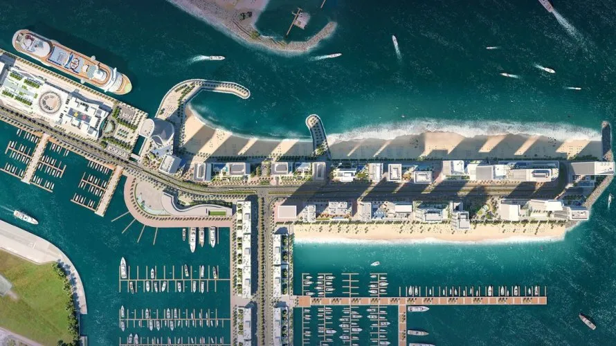 Apartamento de 4 dormitorios en Dubai Harbour, UAE No. 4013