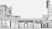 4 dormitorios Apartamento plano «TYPE 4BR», Mr.C Residences Downtown