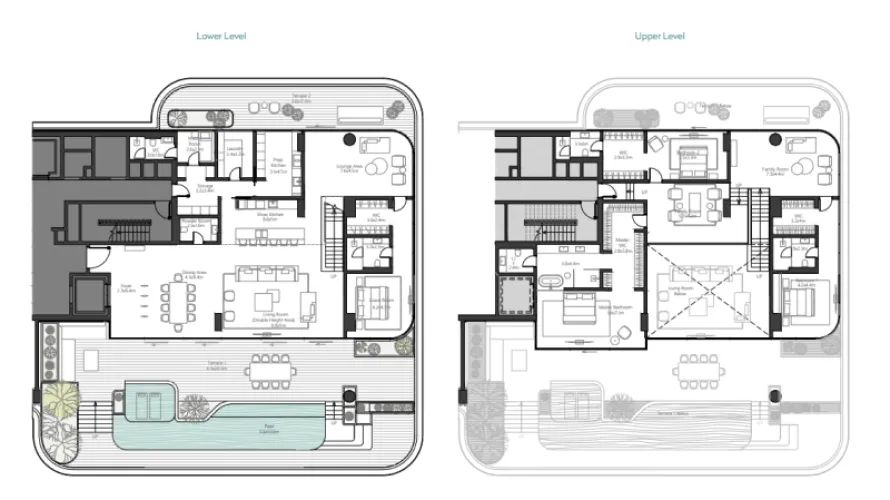 Duplex de 718m² à Palm Jumeirah, UAE No. 2437 № 12