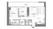 2 chambres Appartement plan d'étage «2BR», W Residences Dubai Harbour