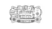 5 chambres Penthouse plan d'étage «Penthouse», MARINA STAR