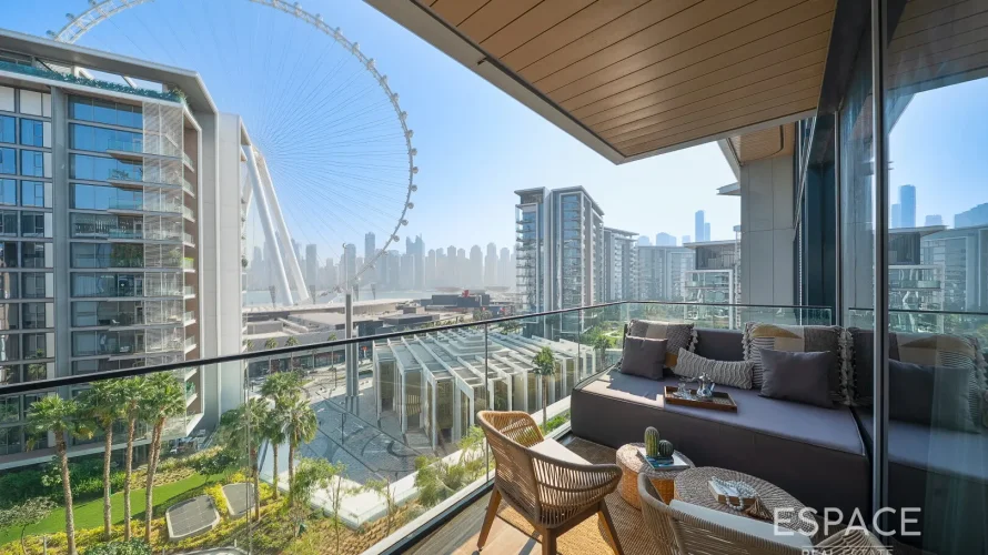 Appartement de 3 chambres à Bluewaters, UAE No. 2069 № 14