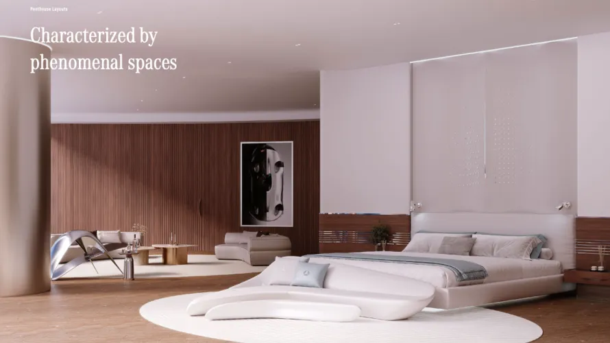Penthouse de 4 chambres à Dubai, UAE No. 1155 № 3