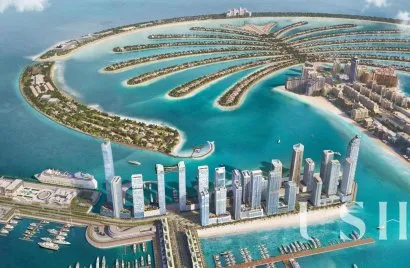 Appartement de 3 chambres à EMAAR Beachfront, UAE No. 1488