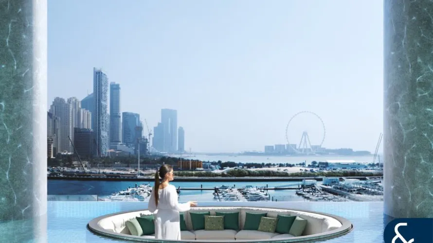 Appartement de 4 chambres à Dubai Harbour, UAE No. 2614