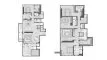 4 chambres Penthouse plan d'étage «4BR», Avenue Park Towers