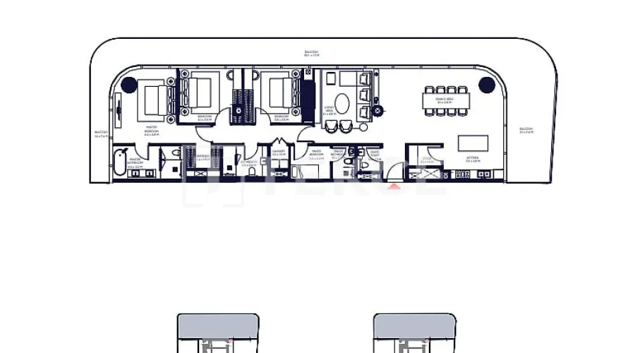 Appartement de 4 chambres à Dubai, UAE No. 2355 № 26