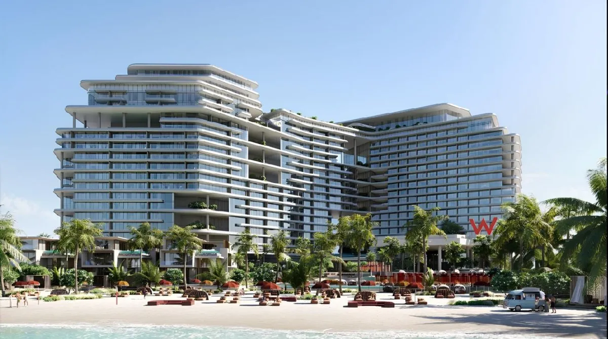 Duplex de 2 chambres à W Hotel & Residences Al Marjan Island, UAE No. 1314