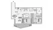 2 chambres Appartement plan d'étage «2BR», Habtoor Grande Residence