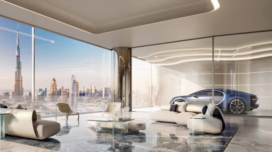Penthouse de 5 chambres à BUGATTI RESIDENCES BY BINGHATTI Business Bay, UAE No. 814