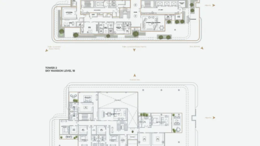 Appartement de 1 chambre à Palm Jumeirah, UAE No. 2444 № 9
