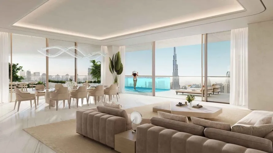 Appartement de 4 chambres à Fairmont Residences Solara Tower Dubai Downtown Dubai (Downtown Burj Dubai), UAE No. 1207 № 4