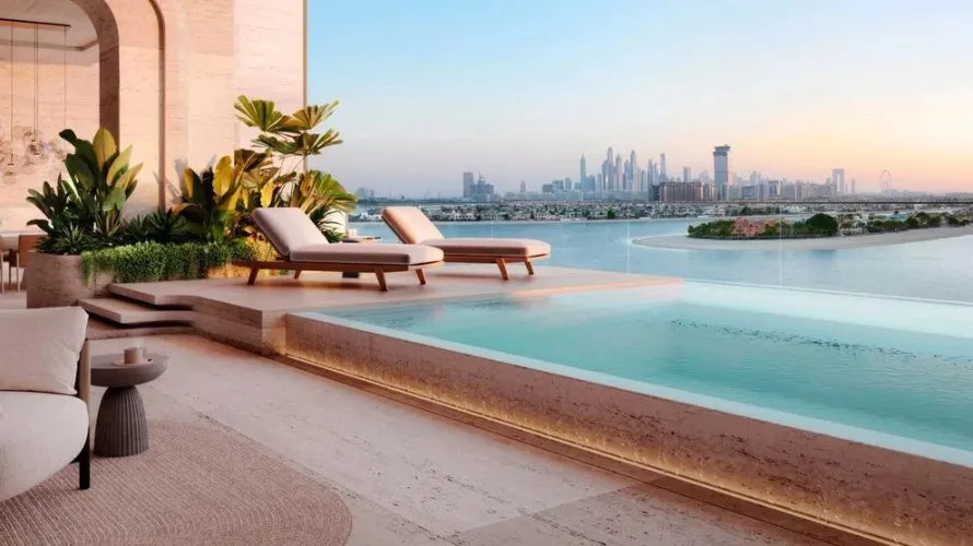 Appartement de 3 chambres à Palm Jumeirah, UAE No. 1415