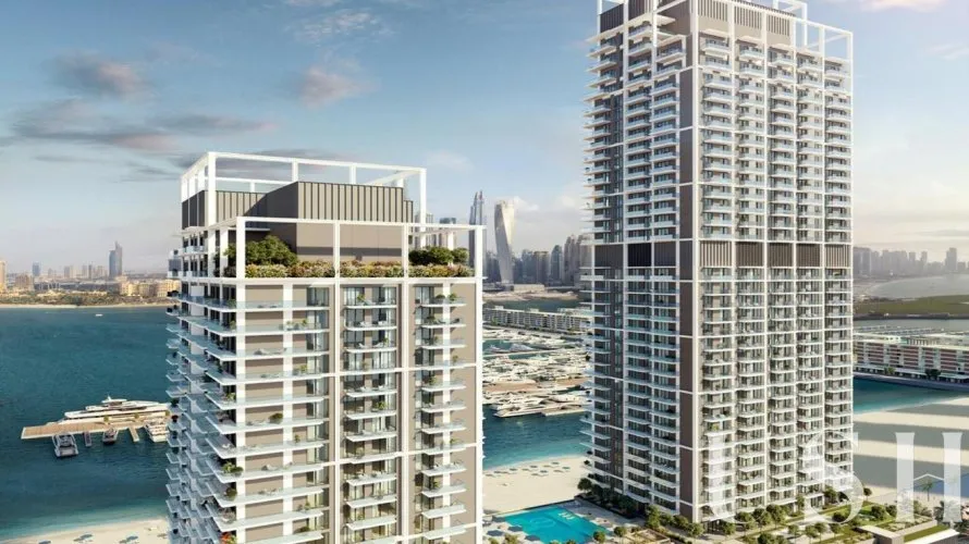 Appartement de 3 chambres à EMAAR Beachfront, UAE No. 1488 № 4