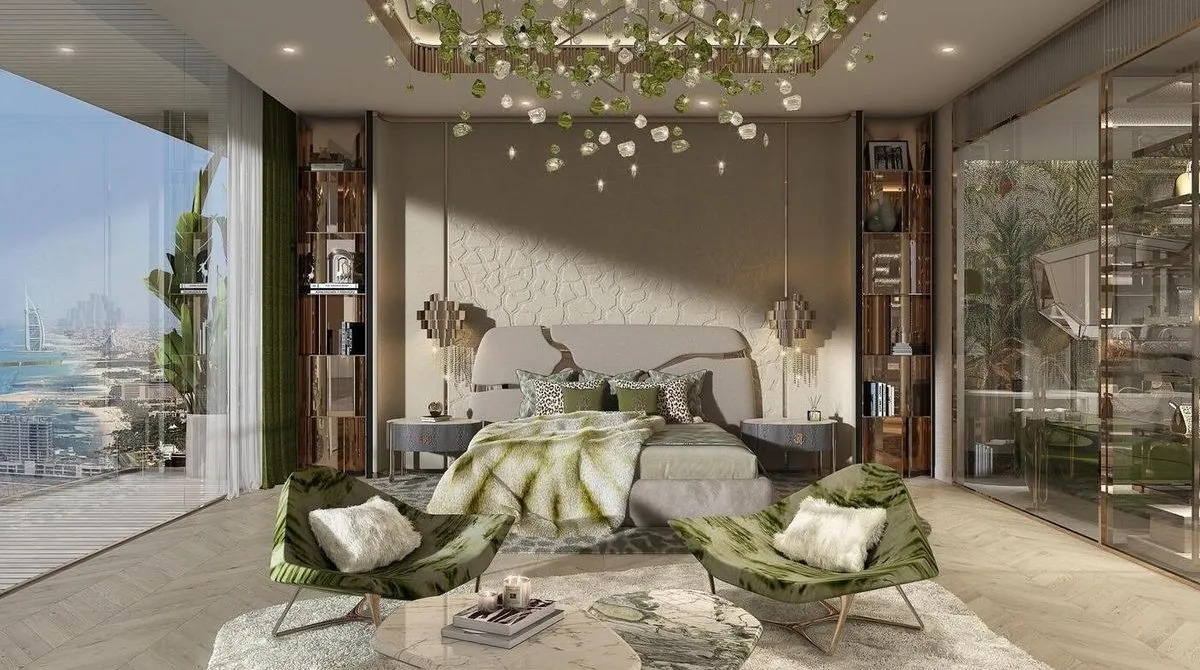 Penthouse de 4 chambres à Dubai Harbour, UAE No. 1504