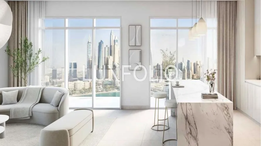 Penthouse de 4 chambres à EMAAR Beachfront, UAE No. 1602 № 1
