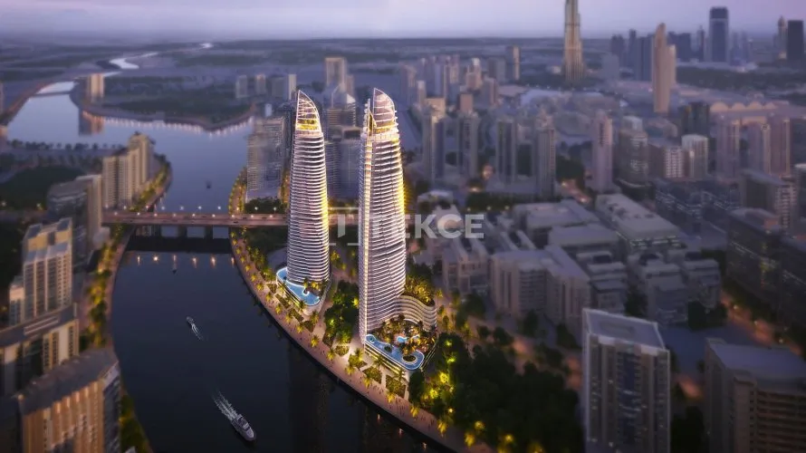 Appartement de 3 chambres à Business Bay, UAE No. 883 № 2