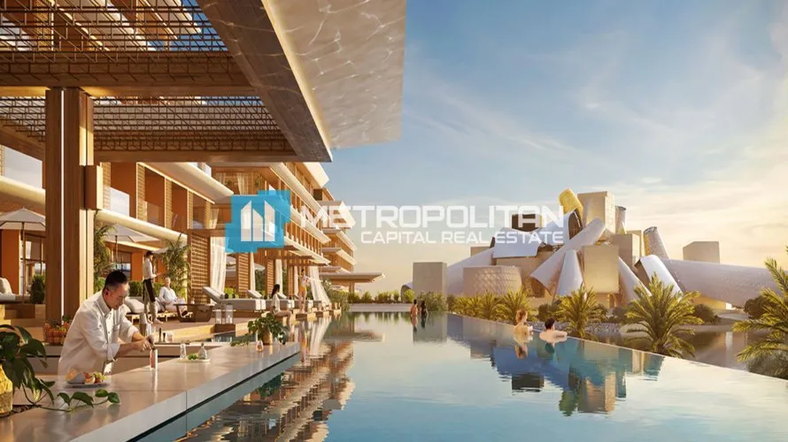 Appartement de 2 chambres à Saadiyat Island, UAE No. 2067