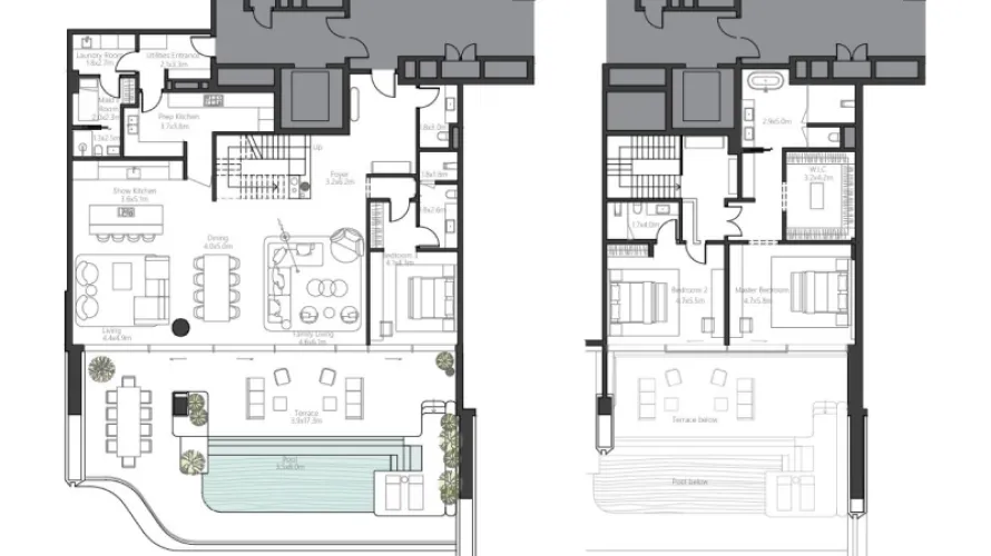 Appartement de 2 chambres à Palm Jumeirah, UAE No. 2449 № 12