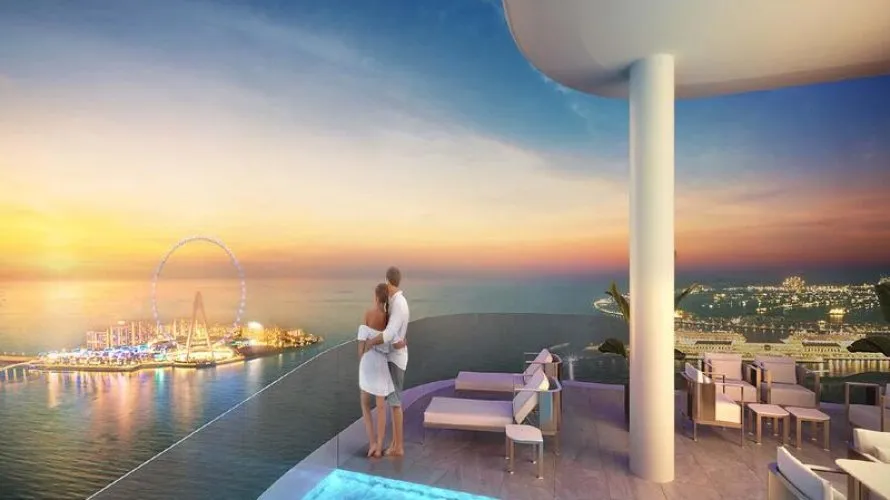 Appartement de 3 chambres à Jumeirah Beach Residence, UAE No. 1903