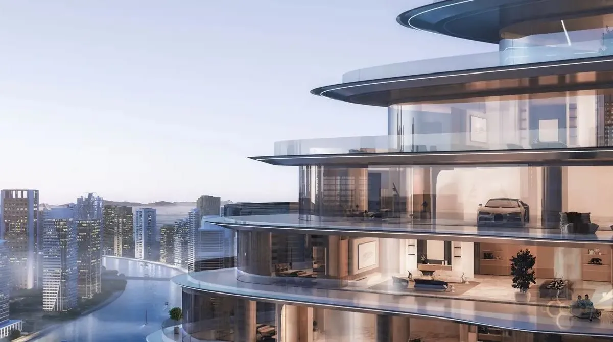 Appartement de 2 chambres à Business Bay, UAE No. 1875