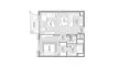 1 chambre Appartement plan d'étage «TYPE A», City Walk Crestlane 5