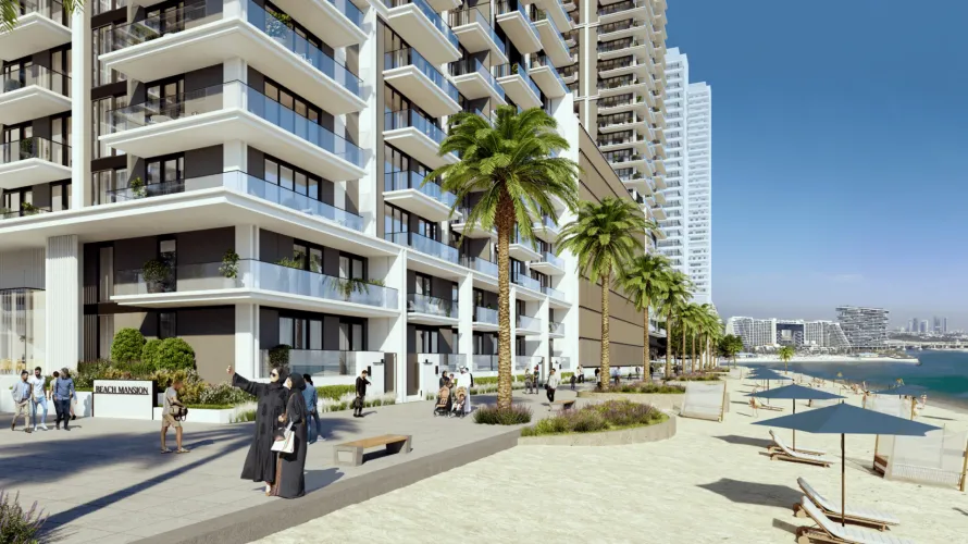 Appartement de 4 chambres à BEACH MANSION Dubai Harbour, UAE No. 706 № 1