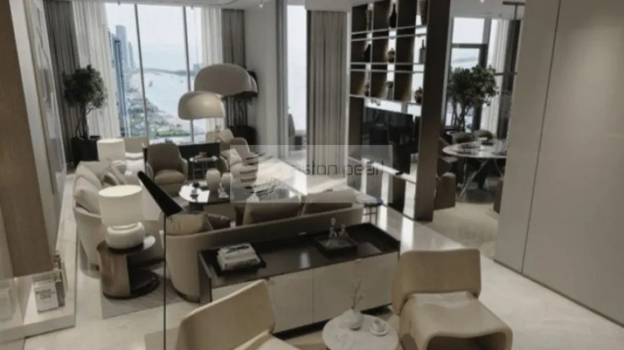 Penthouse de 4 chambres à SeaHeaven Dubai Harbour, UAE No. 808 № 1