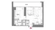 1 chambre Appartement plan d'étage «1BR», W Residences Dubai Harbour
