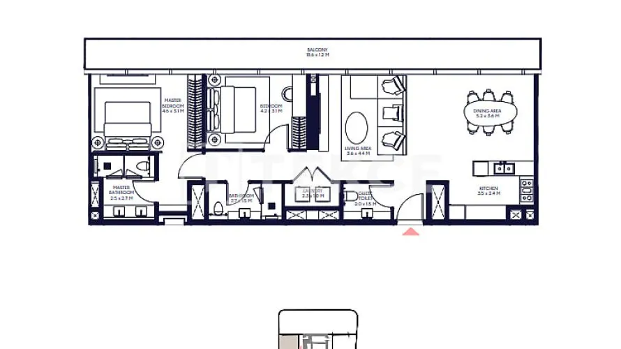 Appartement de 4 chambres à Dubai, UAE No. 2355 № 24