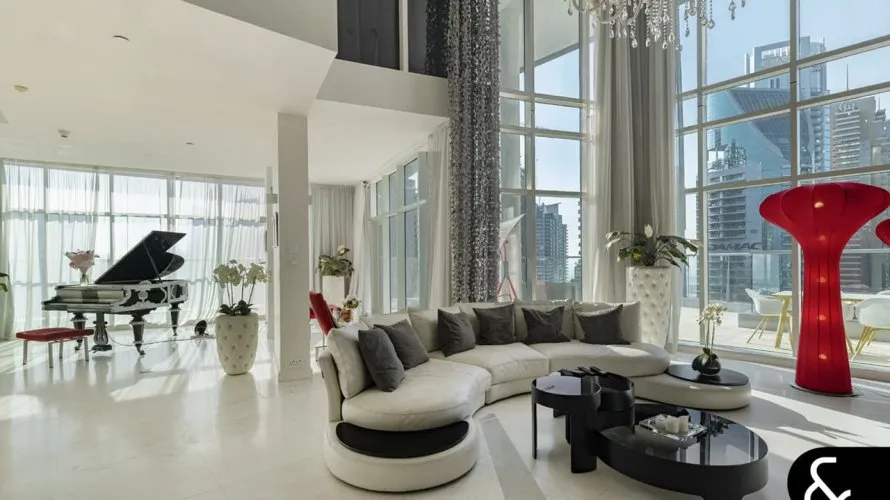 Penthouse de 4 chambres à Dubai Marina, UAE No. 2622