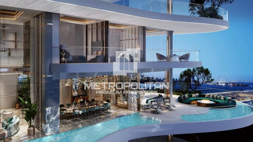 Appartement de 3 chambres à Dubai Harbour, UAE No. 2191