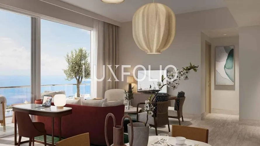 Appartement de 3 chambres à EMAAR Beachfront, UAE No. 1601 № 1