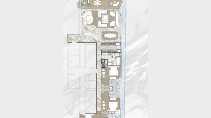 Penthouse de 25 chambres à Palm Jumeirah, UAE No. 2456 № 1