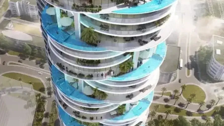 Penthouse de 3 chambres à Dubai, UAE No. 1656