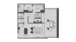 1 chambre Appartement plan d'étage «1BR», Omoria Private Residences