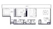 2 chambres Appartement plan d'étage «2BR», Inaura Hotels & Residences Downtown