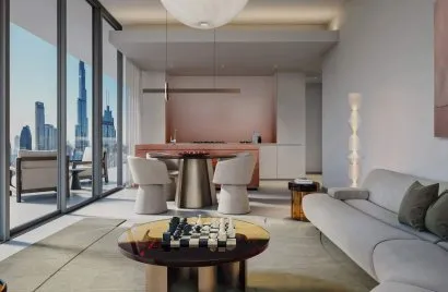 Appartement de 3 chambres à Inaura Hotels & Residences Downtown Burj Khalifa, UAE No. 3423
