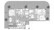 3 chambres Appartement plan d'étage «TYPE 3BR», YAS BEACH RESIDENCE