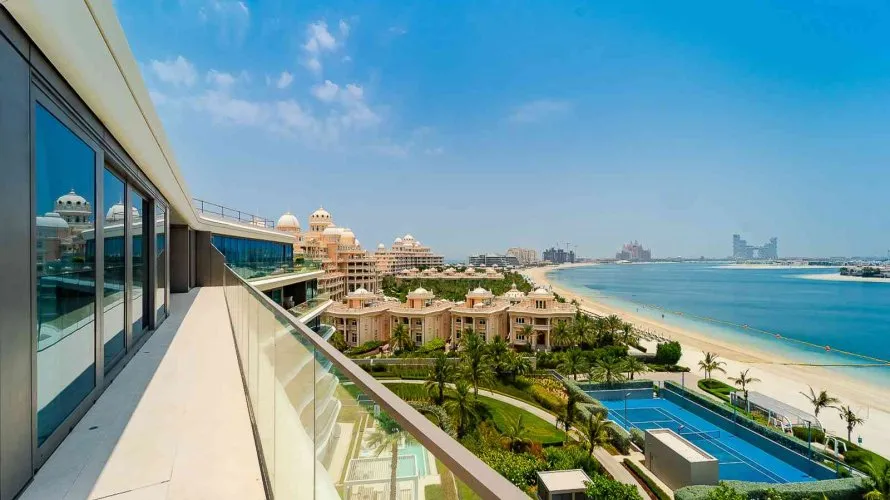 Appartement de 3 chambres à Palm Jumeirah, UAE No. 3822
