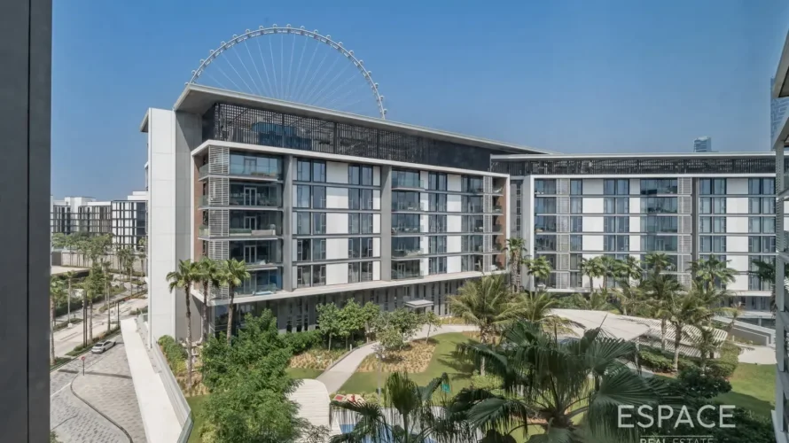Appartement de 2 chambres à Bluewaters, UAE No. 3980 № 1