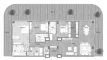 3 chambres Appartement plan d'étage «TYPE 3BR», YAS BEACH RESIDENCE