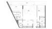 2 chambres Appartement plan d'étage «TYPE B», Anantara Sharjah Residences