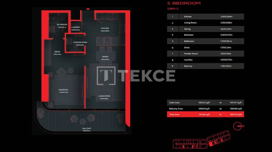 Appartement de 5 chambres à Al Marjan Island, UAE No. 4699 № 5