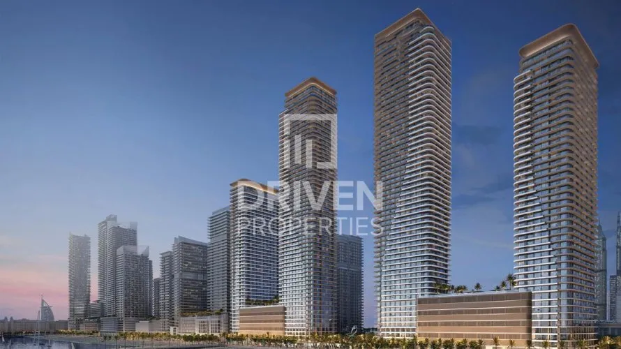 Appartement de 4 chambres à EMAAR Beachfront, UAE No. 4541 № 4