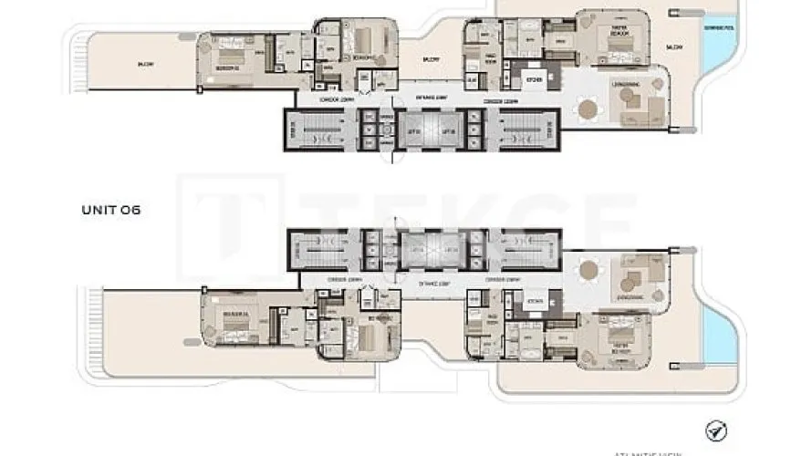 Duplex de 4 chambres à Palm Jumeirah, UAE No. 4779 № 2